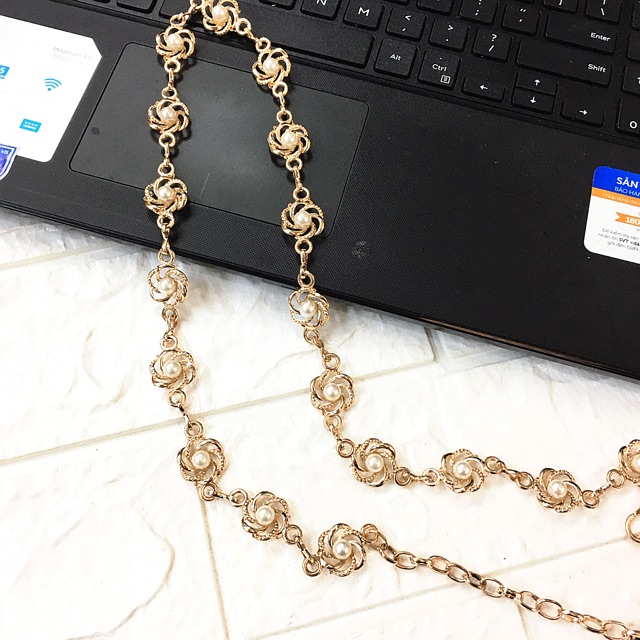 Thắt lưng nữ:đai xích,đính hạt ngọc