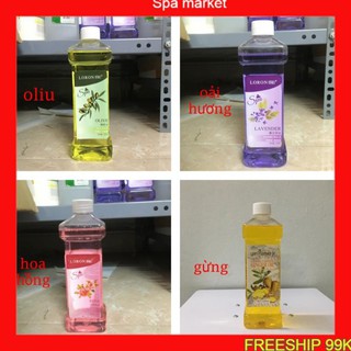 DẦU MATXA DẦU MASSAGE BODY  hoa hồng, hoa cúc,lavender, gừng, oliu