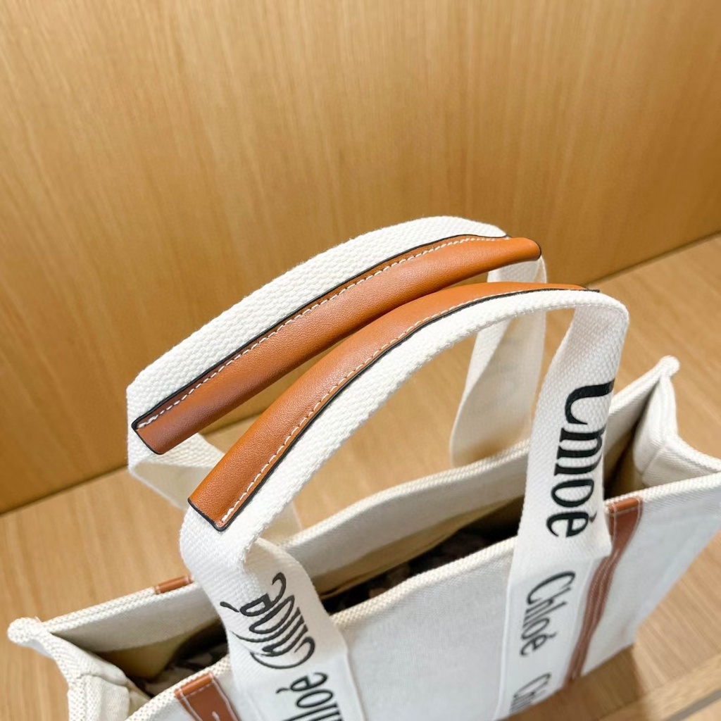 Túi xách canvas cỡ lớn in chữ phong cách Hàn Quốc thời trang cho nữ