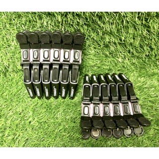 Kẹp vịt nhựa định hình tóc 1 vĩ 6 cây