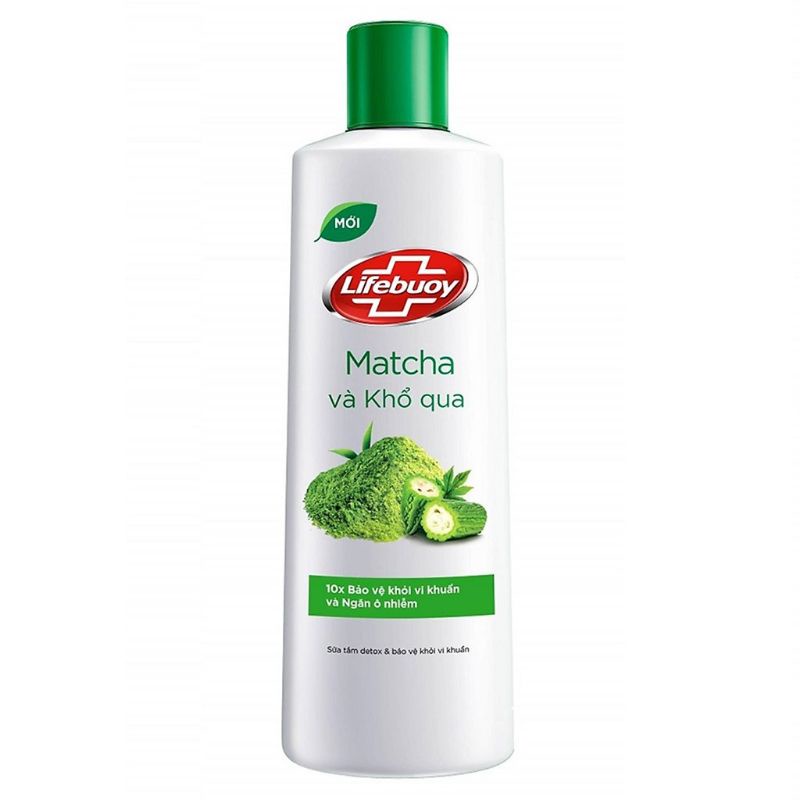 Sữa tắm lifebuoy matcha và khổ qua 200g