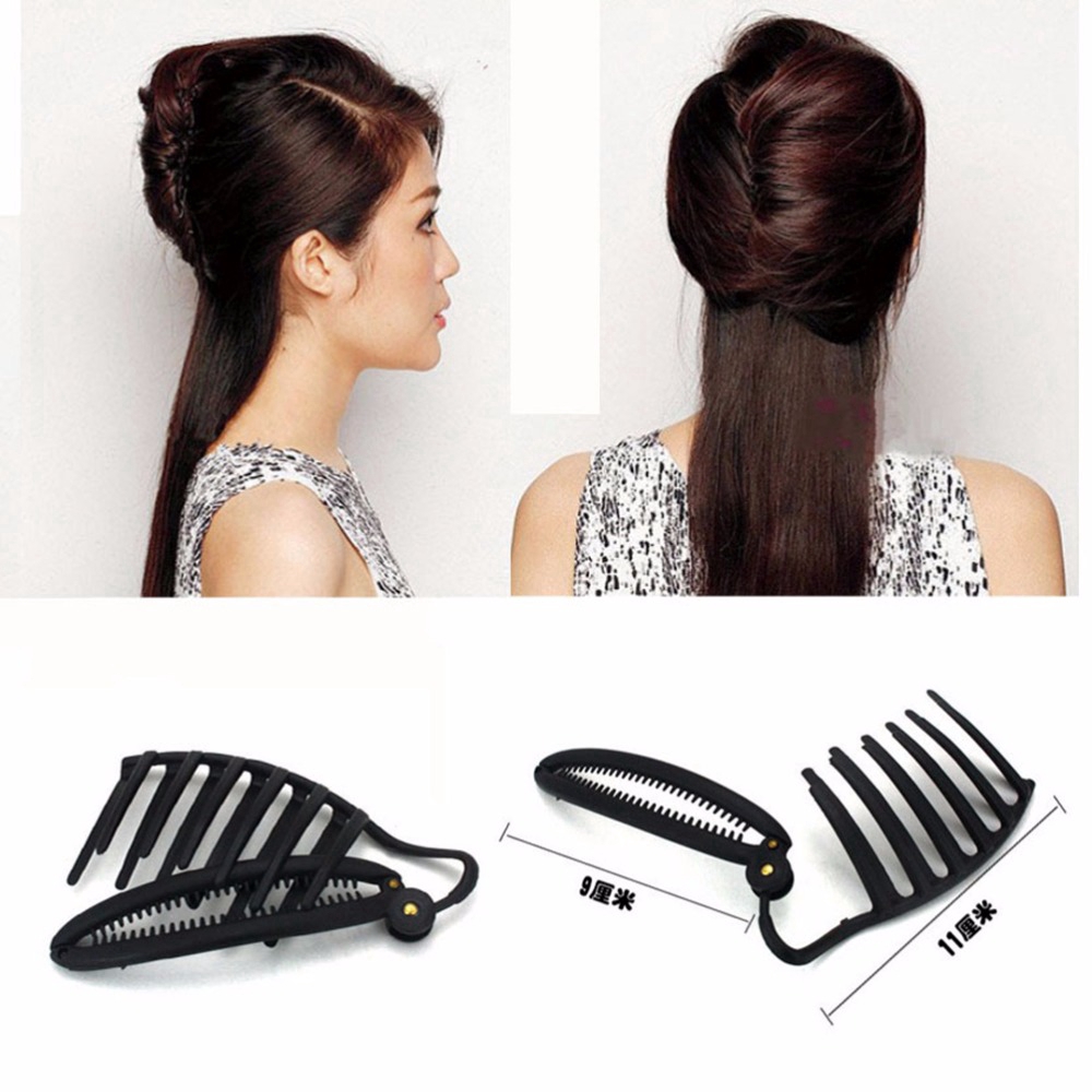 Lược tạo kiểu tóc bằng nhựa kiểu dáng đơn giản
