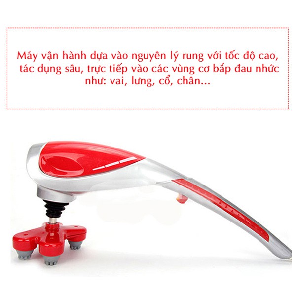 Máy Massage Cầm Tay 10 Đầu King Massager Korea