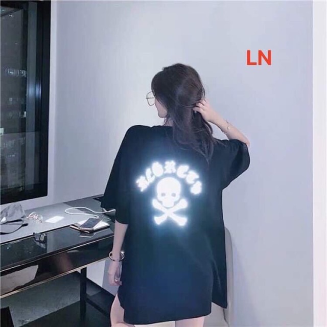 Áo phản quang đầu lâu chữ tàu L&amp;N 6268 siêu đẹp