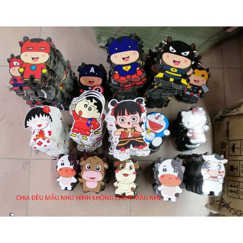 Set 10 Lì Xì Nhân Vật Hoạt Hình Siêu Cute HOT HIT