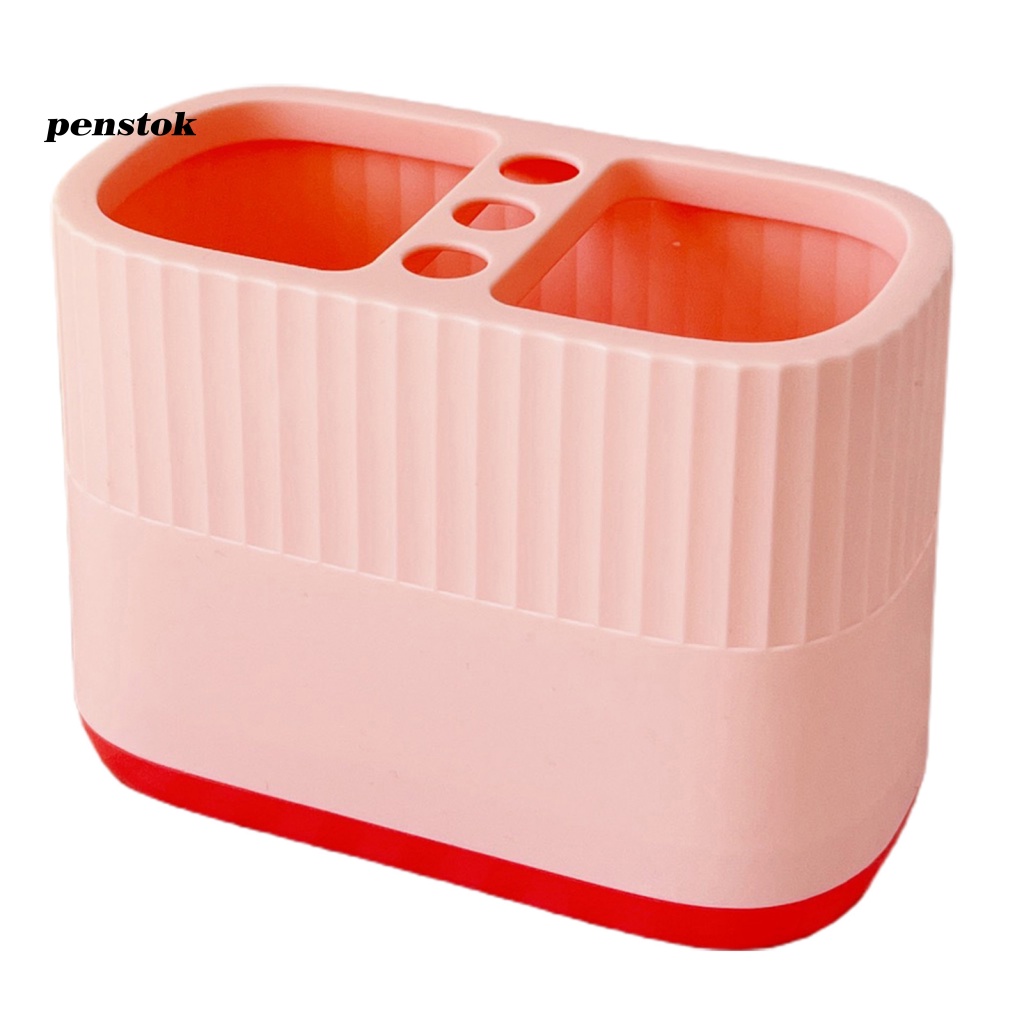 Hộp Đựng Bút (B3) Màu Trơn Hình Dáng Đáng Yêu Để Bàn Học Sinh