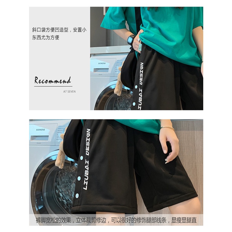 Quần Short Thể Thao Ống Rộng Thời Trang Mùa Hè Dành Cho Nữ