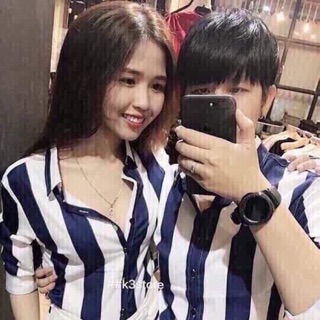 Sơmi cặp nam nữ đều mặc được