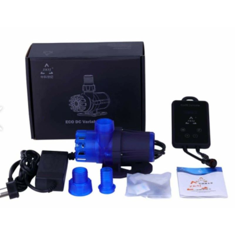 Máy bơm cao cấp điều chỉnh lưu lượng chống giật  DC ZKSJ Blue 20000
