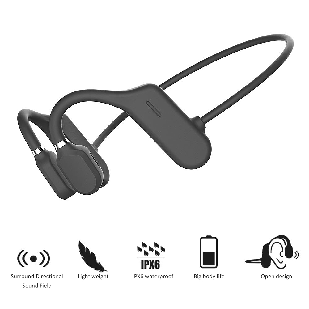 Tai Nghe Bluetooth 5.0 Không Dây Dyy-1 Truyền Âm Qua Xương Chống Thấm Nước Ipx6