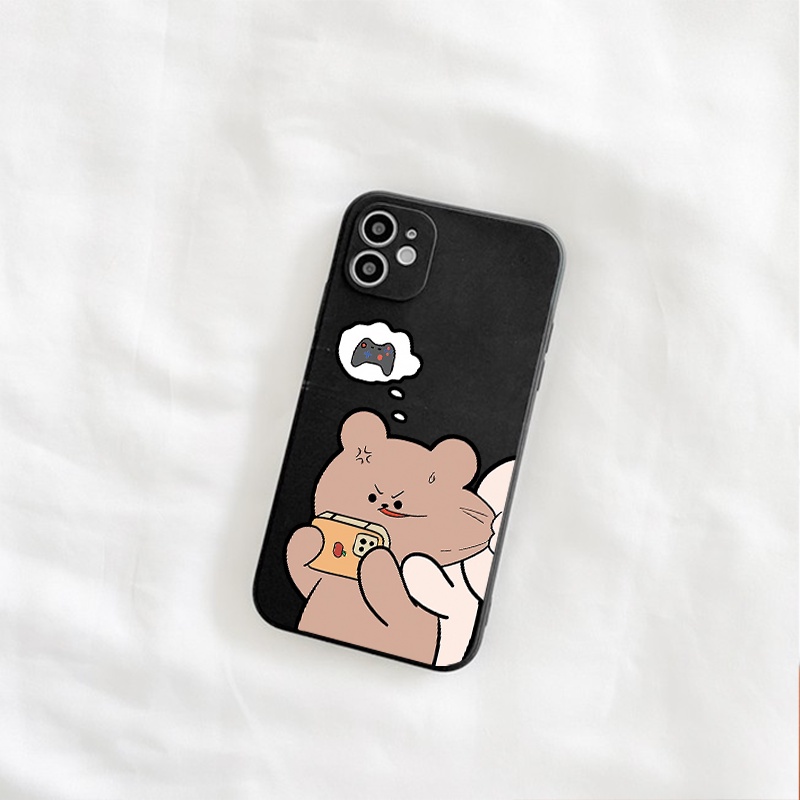 Ốp điện thoại hoạt hình cặp đôi dễ thương đẹp nam nữ cho iPhone13/12/11/Pro/ProMax/SE 2020/X/XR/XS/8/7 iphone 6S/6