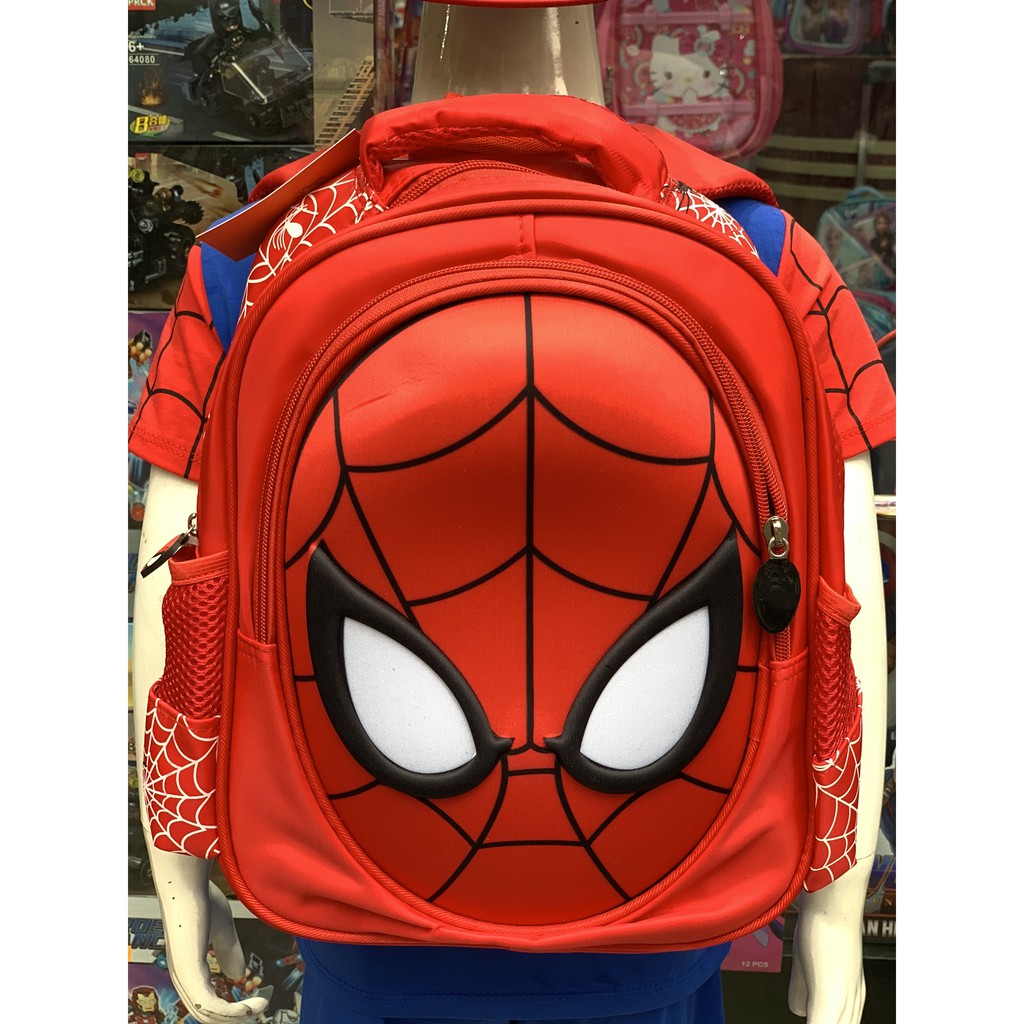 Balo Spiderman cao cấp cho bé mẫu giáo