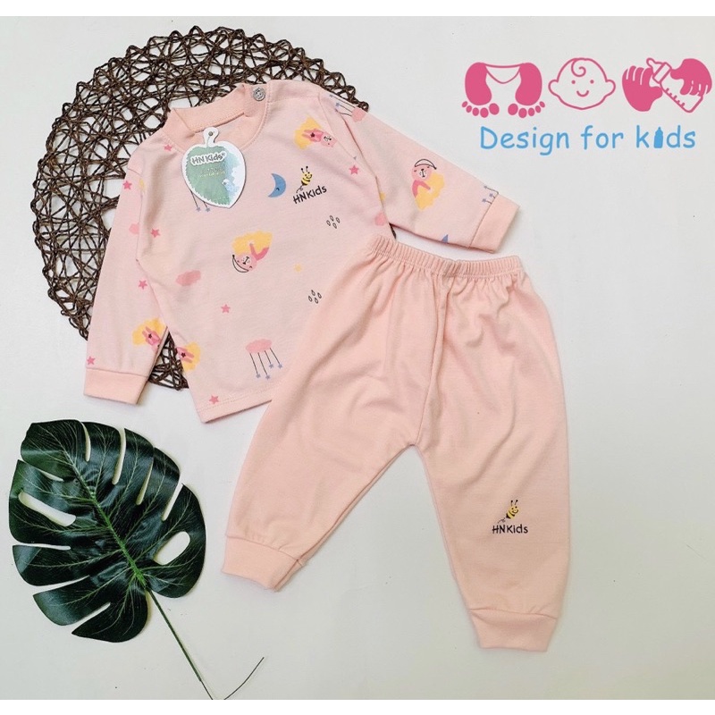 Bộ dài tay HNKids cho bé trai và bé gái