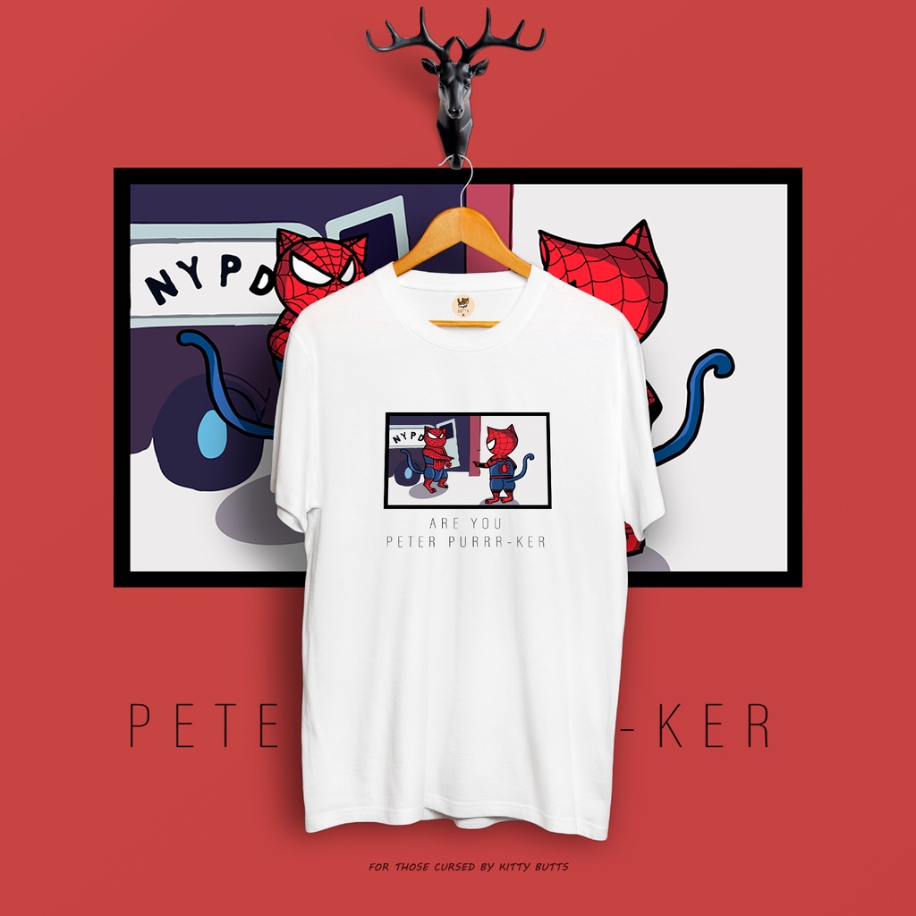 Áo Thun Mèo Spiderman - Phiên bản Spider-Meow Siêu Hot Từ Đa Vũ Trụ Marvelll