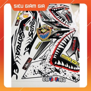 Tem rời Satria Fi mẫu Cá mập