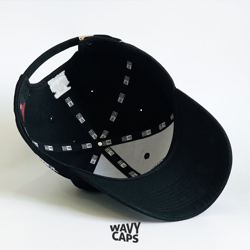 Mũ Lưỡi Trai Nón Kết Đen Logo Thêu Nổi Cá Tính WAVY CAPS AB-30129