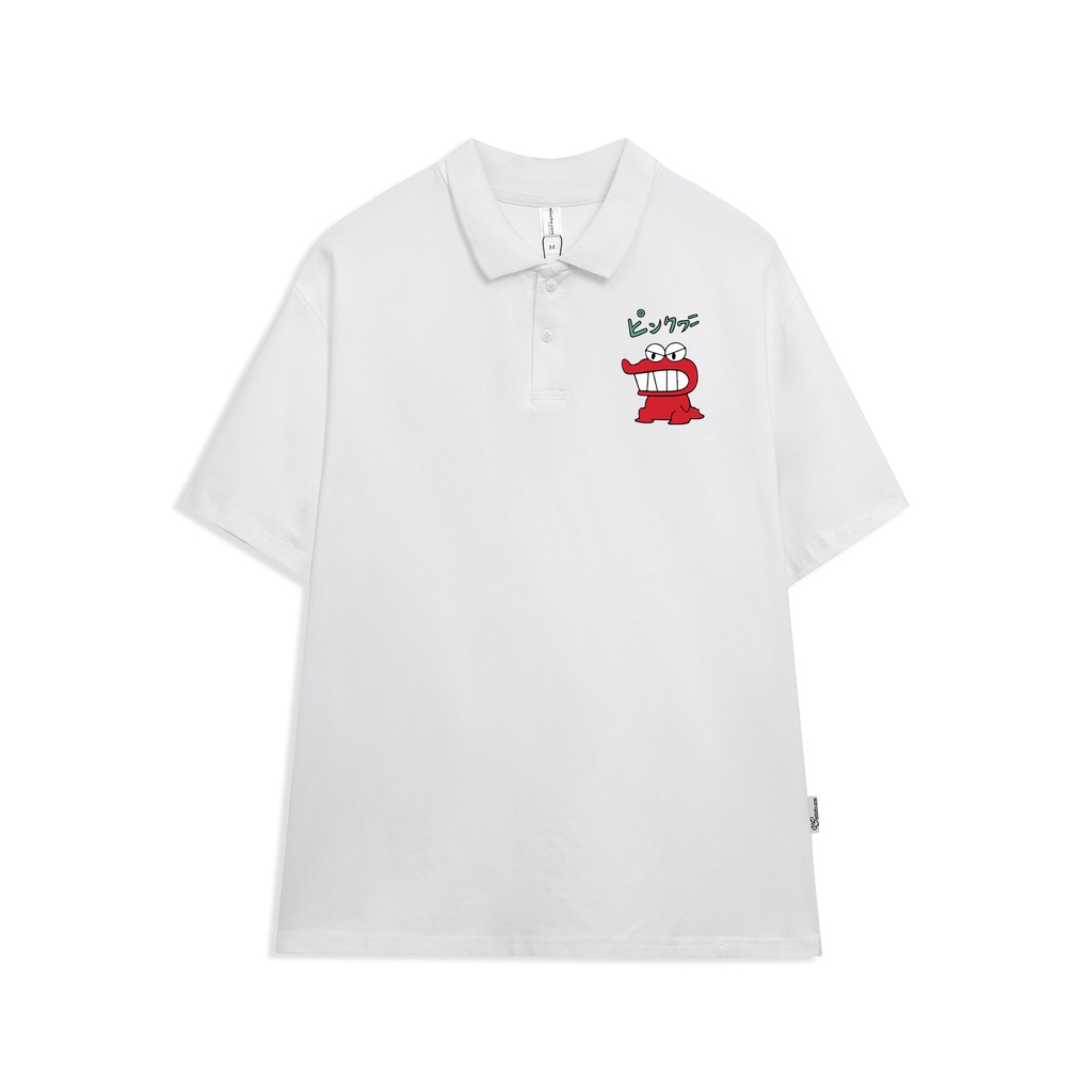Áo polo nữ form rộng, áo thun polo nữ có cổ đẹp chất cotton form unisex PL033 Miucho in hình họa tiết