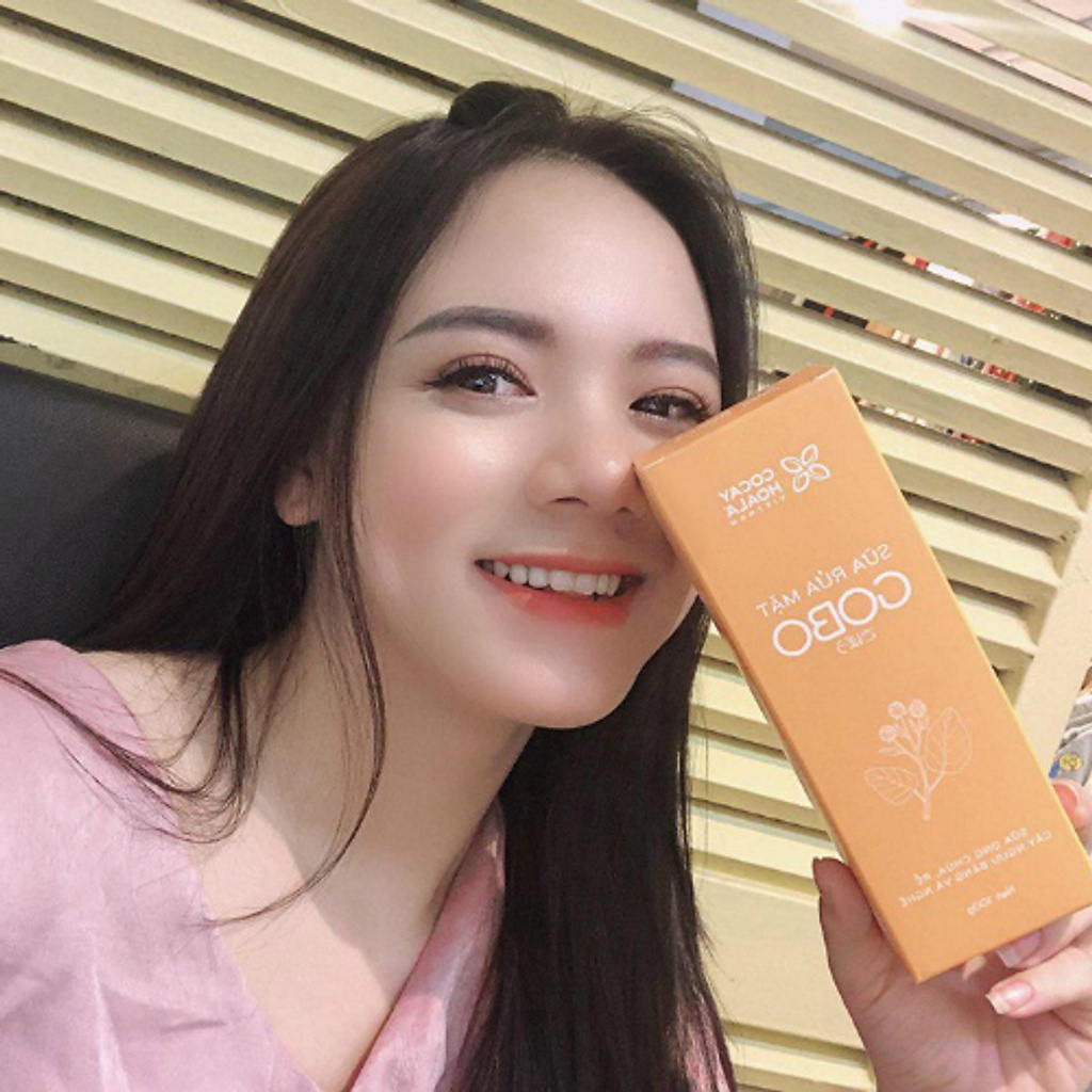 Sữa rửa mặt  Cocayhoala Gobo Sữa rửa mặt rễ cây ngưu bàng Gobo làm sạch sâu ngừa mụn mờ vết thâm Cỏ Cây Hoa Lá 100g