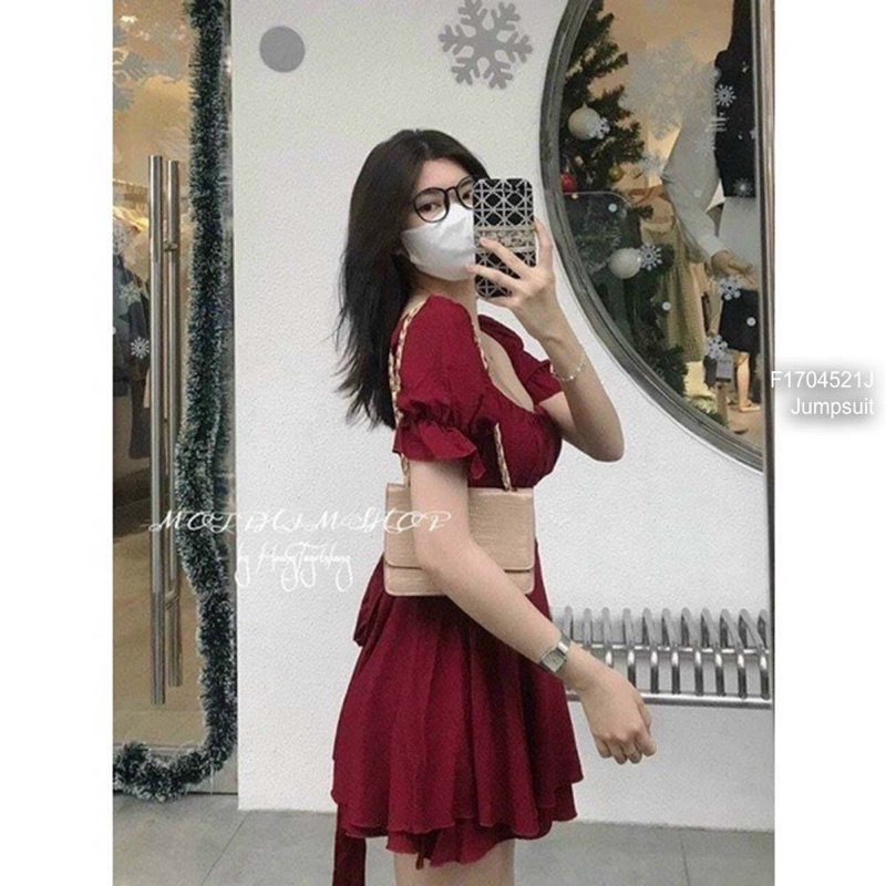 Jumpsuits nhún ngực
