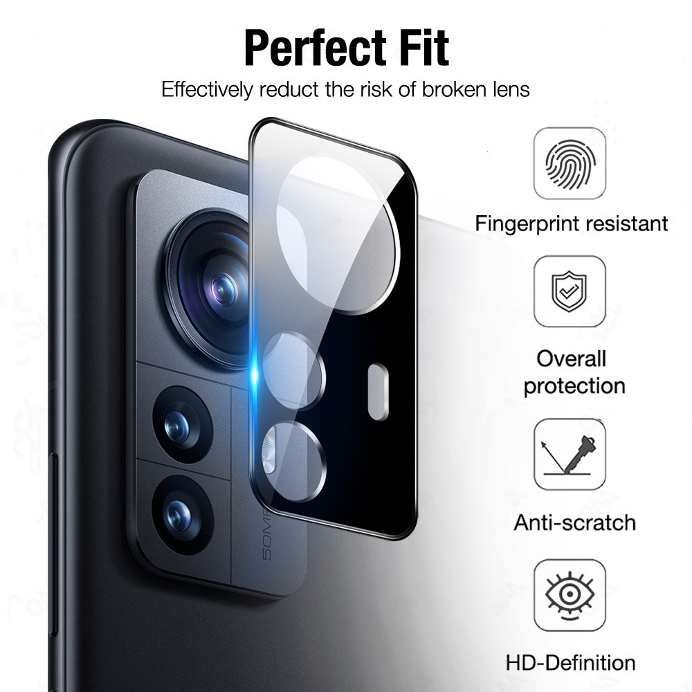 Kính Cường Lực Bảo Vệ Camera Điện Thoại Xiaomi 12/ 12 Pro / 1 Pc 3D Xiaomi Mi 12