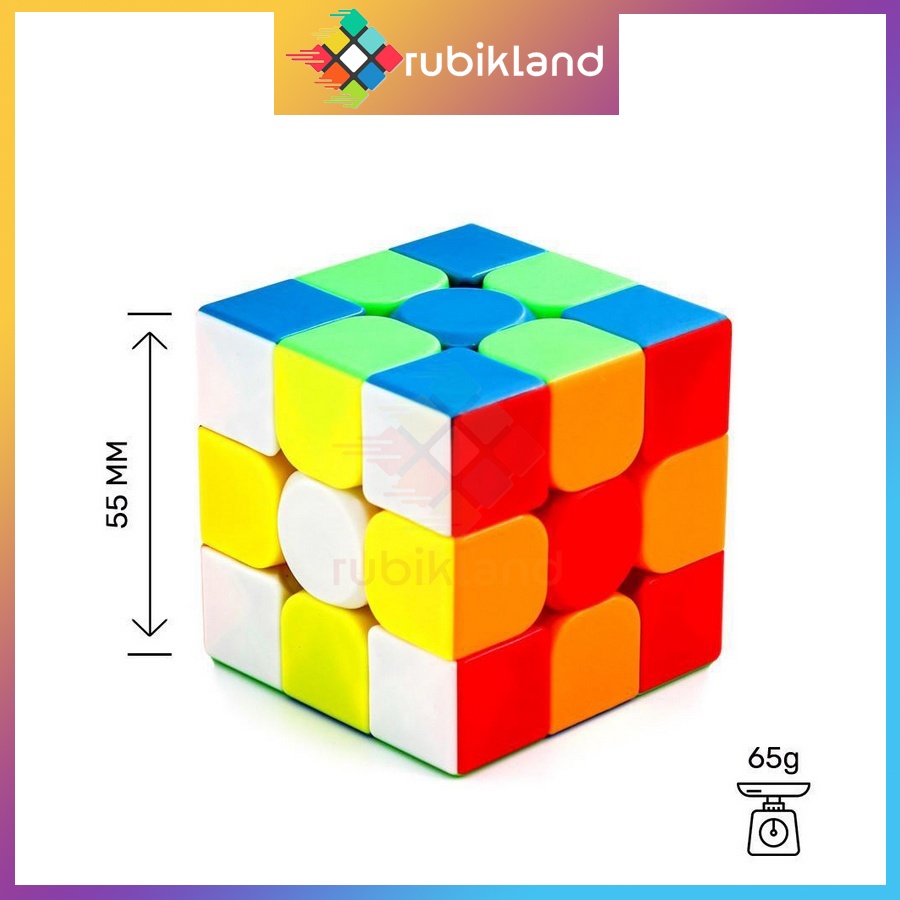 Rubik 3x3 MoYu MeiLong Khối Lập Phương Rubic 3 Tầng 3x3x3 Đồ Chơi Trí Tuệ Trẻ Em