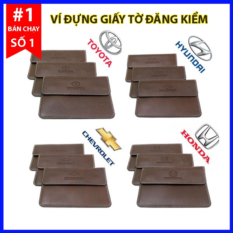 Ví Đựng Giấy Tờ Xe Ô Tô – Túi Đựng Giấy Tờ Xe Ô Tô - Túi Đăng Kiểm Xe Ô Tô Chất Liệu Da Cao Cấp