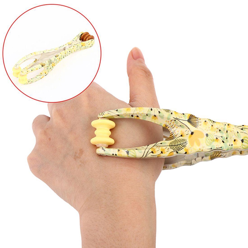 Dụng Cụ Lăn Mát Xa Khớp Cầm Tay Hai Mặt Giúp Giảm Đau Khớp