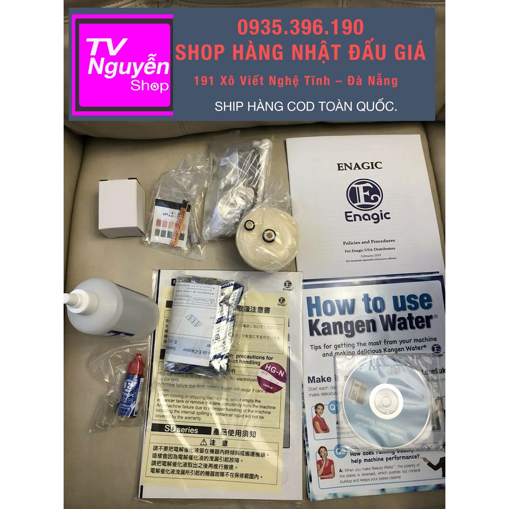 Kangen K8 - 78 TRIỆU Leveluk K8 lọc nước Enagic điện giải, ion kiềm  hàng Nhật mới 100%.
