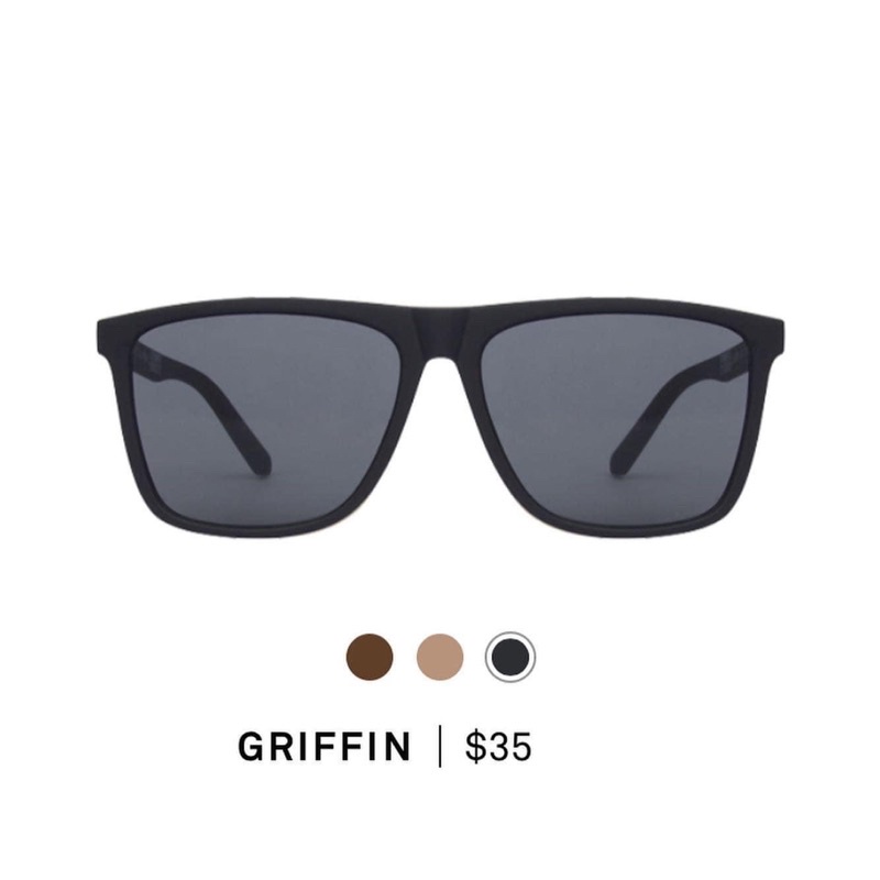 Kính Mát Griffin Sunnies Studios+Hình Thật