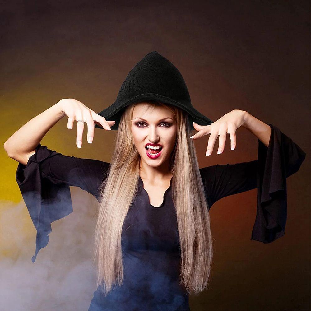 Mũ Phù Thủy Cao Cấp Giữ Ấm Mùa Halloween