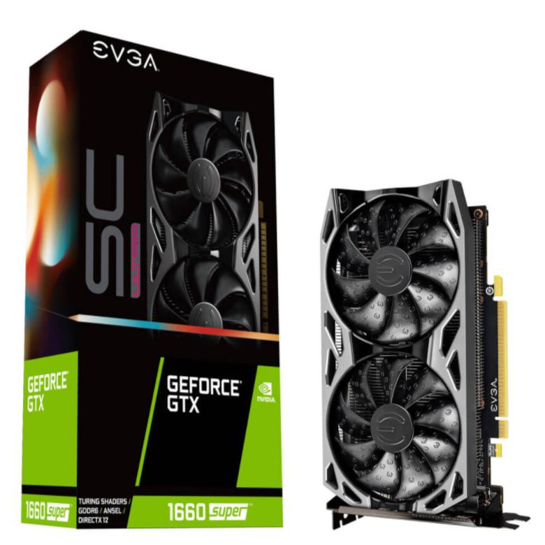 CARD MÀN HÌNH EVGA GeForce GTX 1660 SUPER SC ULTRA GAMING 6GB GDDR6 | WebRaoVat - webraovat.net.vn