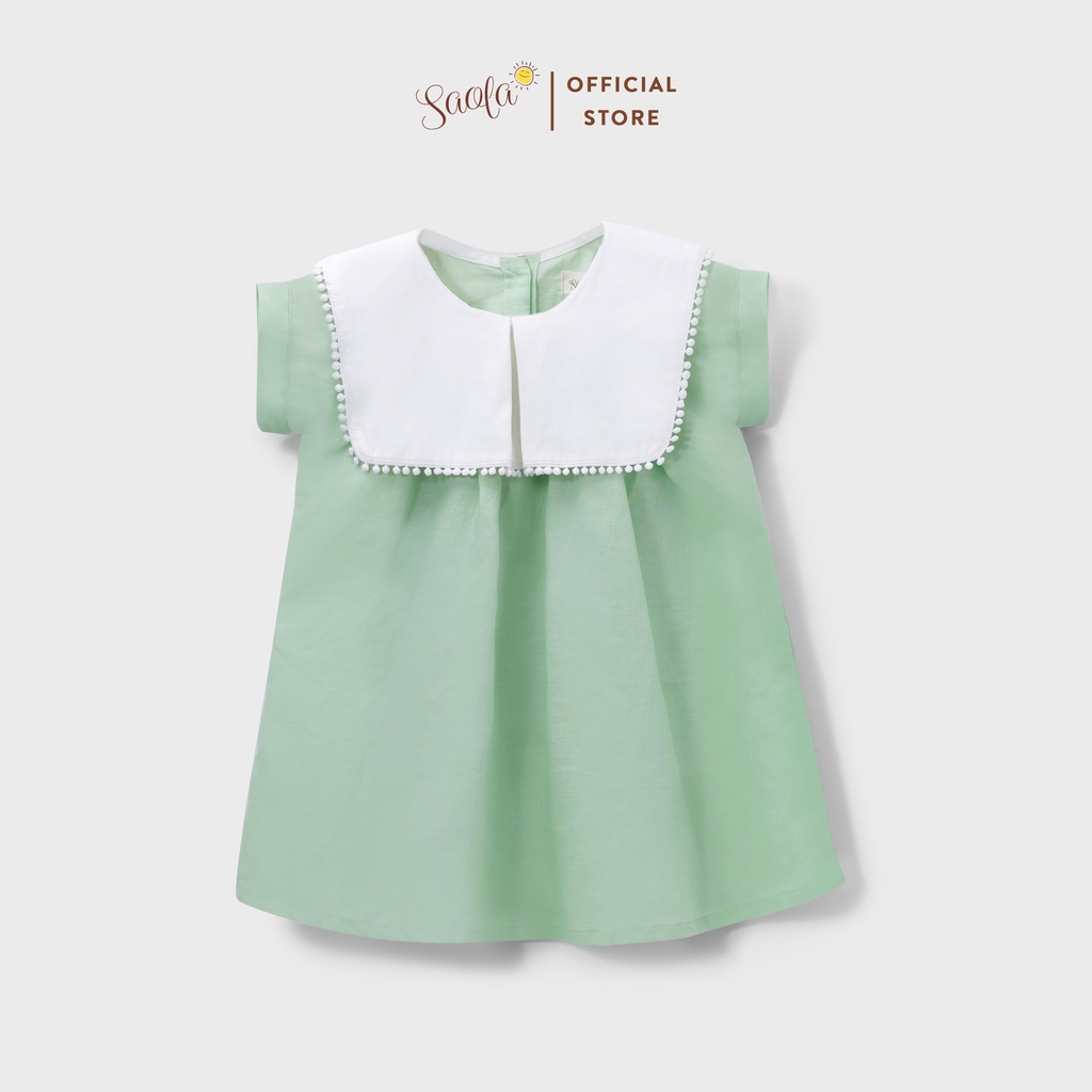 Váy Đầm Trẻ Em Thiết Kế Babydoll Đi Chơi Mùa Hè Cho Bé Gái Từ 1-6 Tuổi - ALULA DRESS - DRL003 - SAOLA KIDS CLOTHING