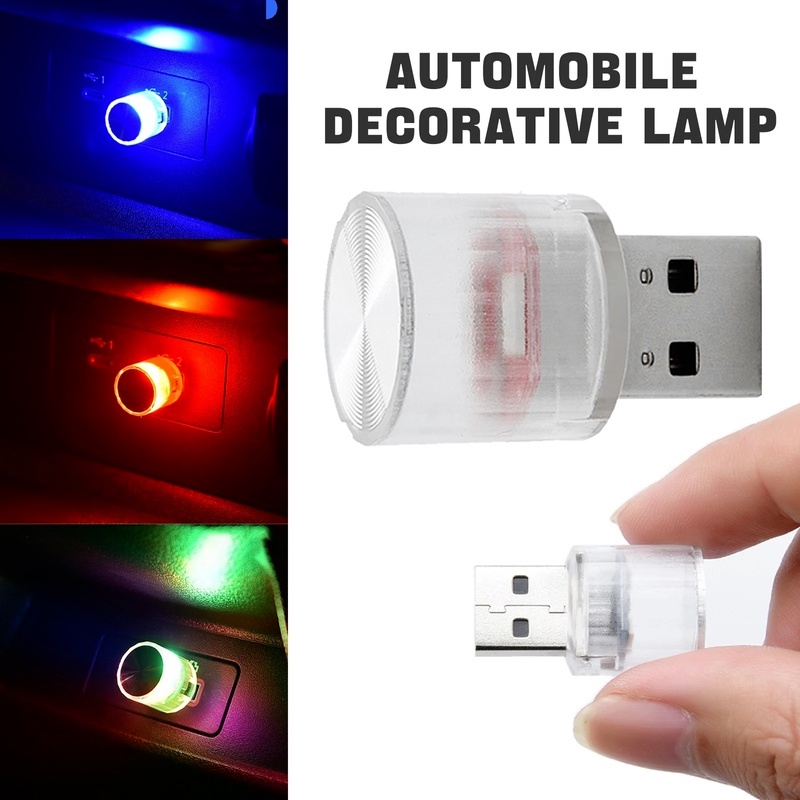 Đèn LED USB Mini Trang Trí Nội Thất Xe Hơi Tiện Dụng