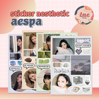 Sticker Aesthetic aespa