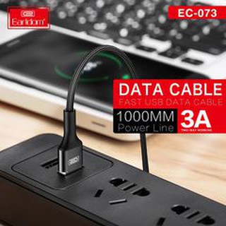 Cáp Dù Sạc nhanh 3A Earldom EC-073