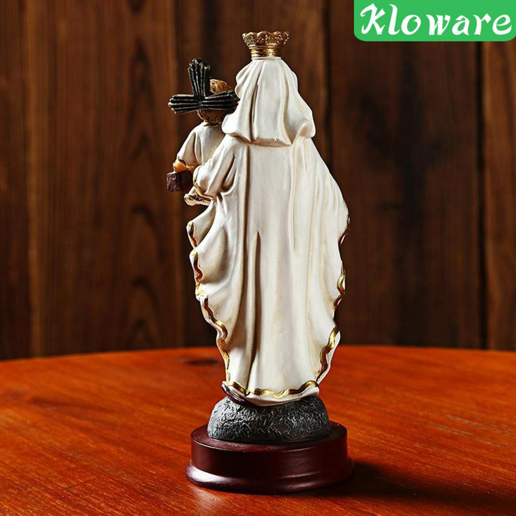 Mô Hình Tượng Công Giáo Đức Mẹ Mary Madonna Bằng Nhựa Resin