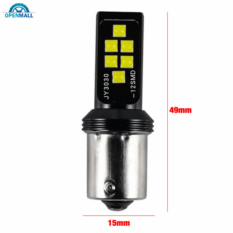 Đèn Led Tín Hiệu Dm T20 1156 1157 12 Led Ba15S 7440 7443 Cho Xe Mô Tô