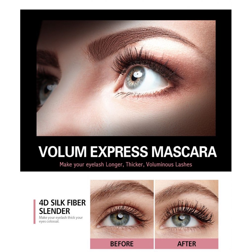 Mascara 4D KIMUSE làm dày mi chống thấm nước lâu trôi 8g AMPERE | WebRaoVat - webraovat.net.vn