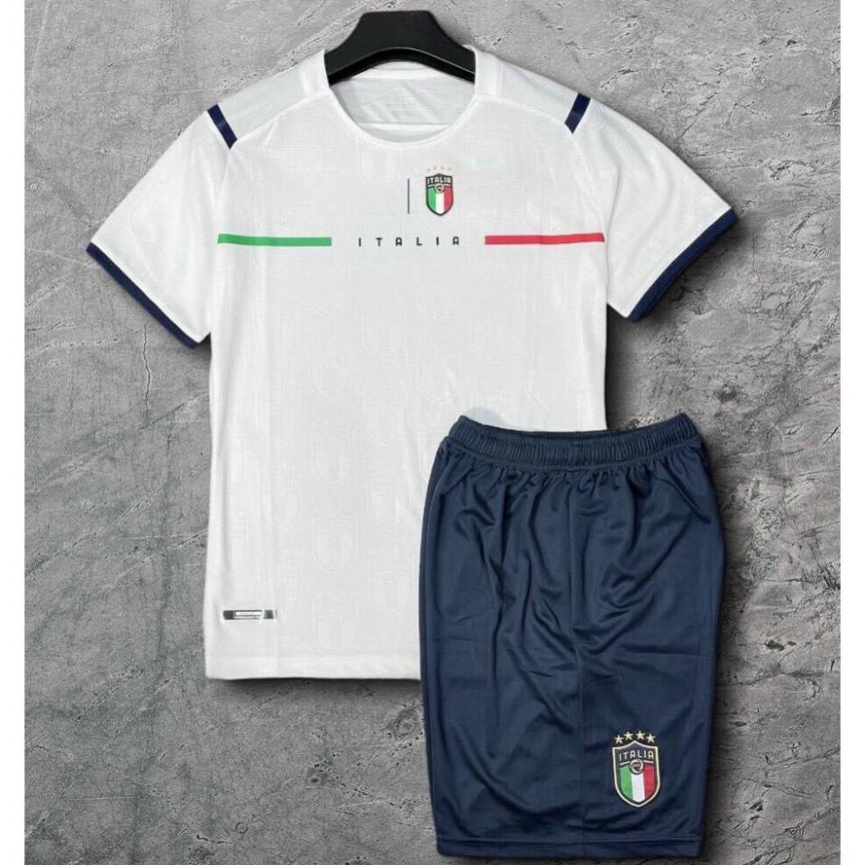 Áo thể thao,bộ quần áo bóng đá Ý - Italia Euro 2021 mặc mát, hàng cao cấp