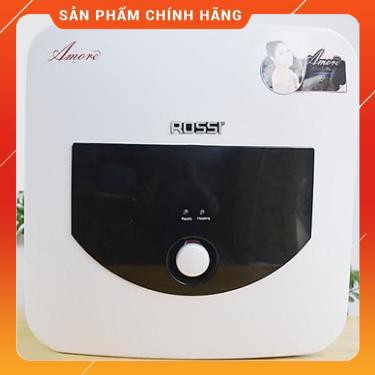 [Mã 44ELSALE2 giảm 7% đơn 300K] Bình Nóng Lạnh Vuông Rossi Amore RA-30SQ 30L Chính Hãng