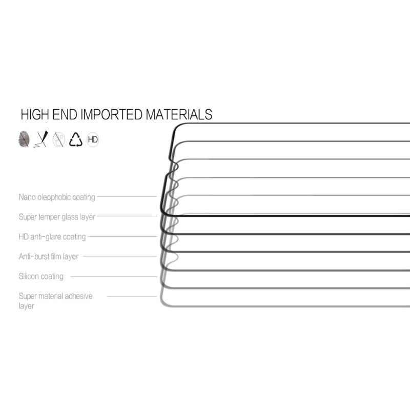 Redmi Note 8 Pro Tempered Glass Full Coverage Glass Film For Xiaomi Redmi Note 8 Pro 7 6 K20 Pro 7A 8A 9A 9C 9 Pro Screen Protector and Camera Lens Glass Protector