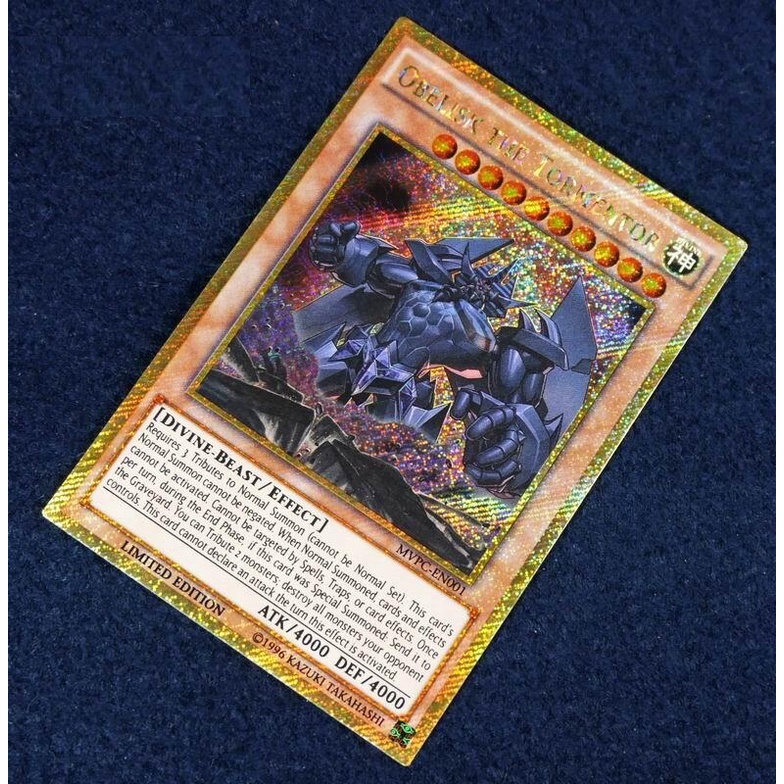 Bài Yugioh - Obelisk The Tormentor MVP1 MVPC