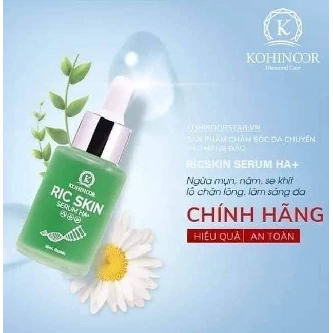 [CHINH HANG]  [Ảnh thật]SERUM RIC SKIN LOẠI BỎ MUN, NÁM, TÀN NHAN, DƯỠNG TRẮNG DA | BigBuy360 - bigbuy360.vn