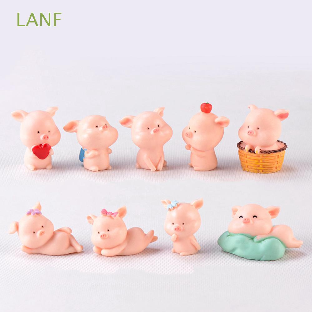 Mô hình gia đình heo xinh xắn đẹp mắt