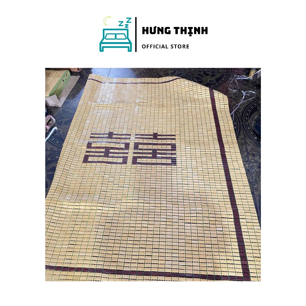 Chiếu trúc hạt có viền không viền đẹp cao cấp cho giường đơn 1m 1m2 1m4 1m6 1m8 x 2m giá rẻ