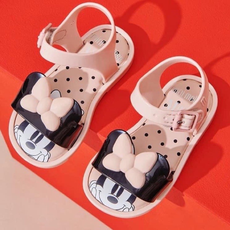 Sandal nhựa thơm Minnie bé gái siêu đẹp