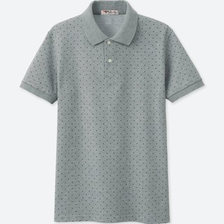 Áo thun nam polo cổ bẻ họa tiết in chấm bi tròn sang trọng lịch lãm Pigofashion PAHT18