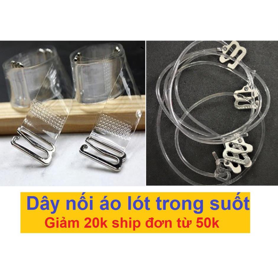 Dây quai áo lót ngực nhựa dẻo trong suốt bền đẹp