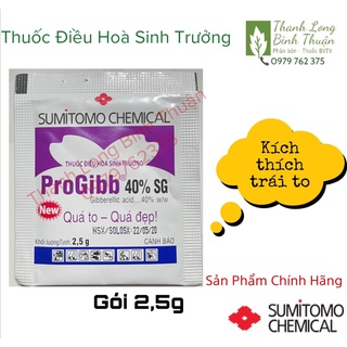 Thuốc Điều Hòa Sinh Trưởng - Progibb 40% - Ga3 cốm - Xuất Xứ Mỹ - Gói 2.5g