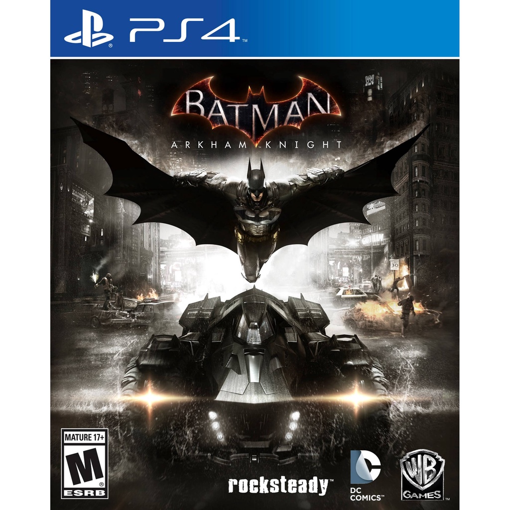 Đĩa Game PS4 - Batman: Arkham Knight (Nguyên Seal) Hệ US